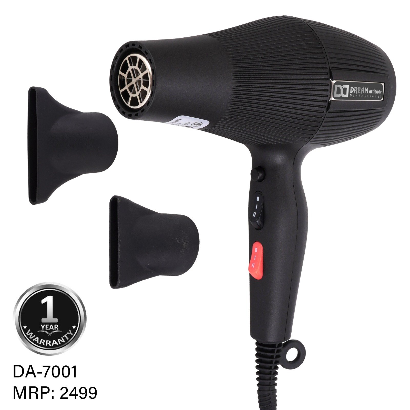 UNBREAKABLE HAIR DRYER [MODEL NO:7001] - Image 7 - NR Beauty World
